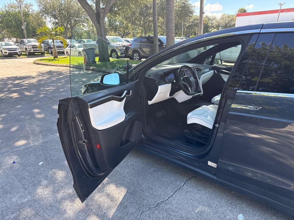 used 2016 Tesla Model X car, priced at $22,999