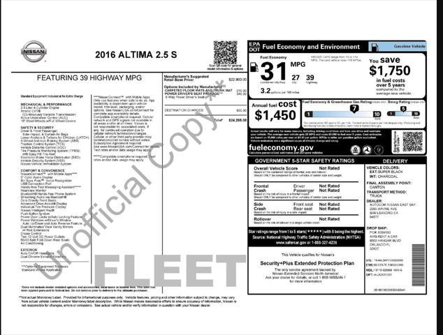 used 2016 Nissan Altima car, priced at $7,699
