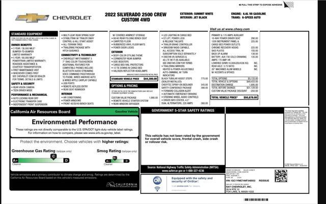 used 2022 Chevrolet Silverado 2500 car, priced at $38,499
