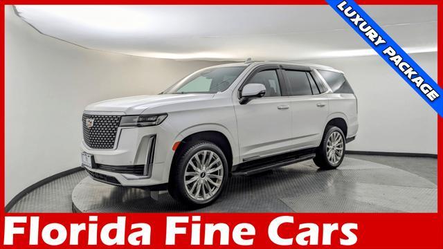 used 2022 Cadillac Escalade car, priced at $52,499
