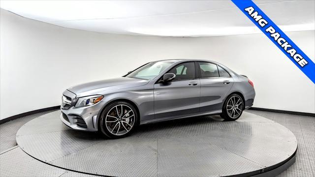 used 2020 Mercedes-Benz AMG C 43 car, priced at $30,999