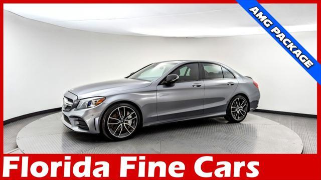 used 2020 Mercedes-Benz AMG C 43 car, priced at $30,999