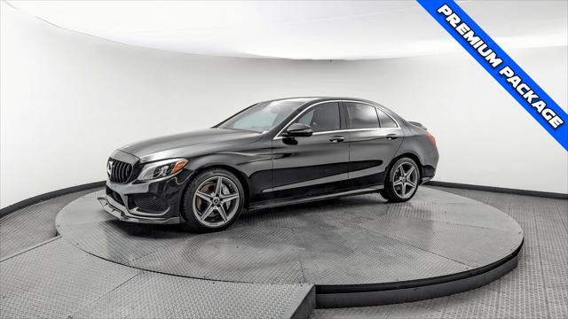 used 2018 Mercedes-Benz C-Class car, priced at $13,999