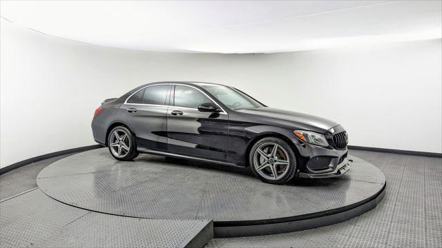 used 2018 Mercedes-Benz C-Class car, priced at $13,999