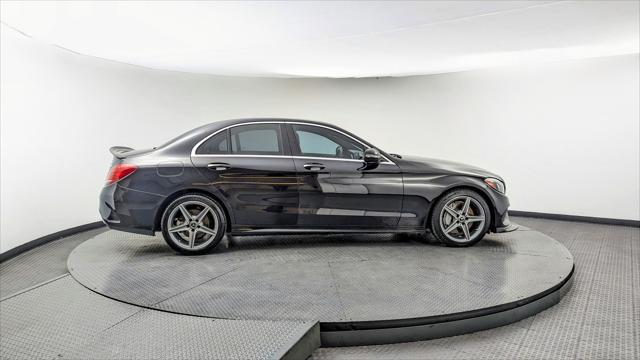 used 2018 Mercedes-Benz C-Class car, priced at $13,999