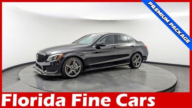 used 2018 Mercedes-Benz C-Class car, priced at $13,999