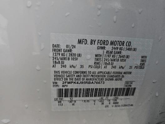 used 2024 Ford Edge car, priced at $19,999