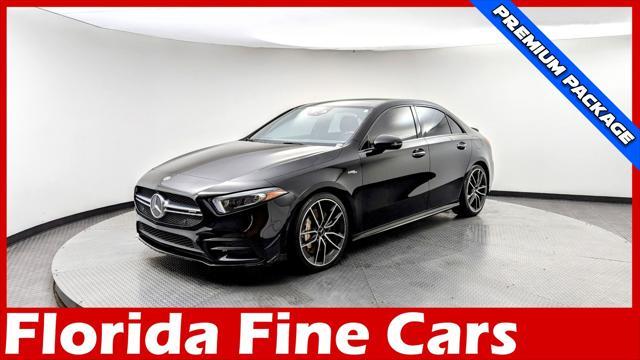 used 2021 Mercedes-Benz AMG A 35 car, priced at $33,499