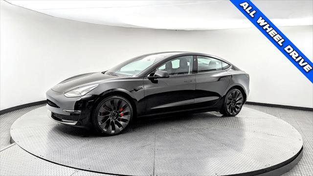 used 2022 Tesla Model 3 car, priced at $29,699