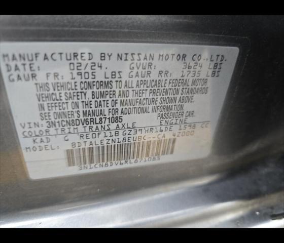 used 2024 Nissan Versa car, priced at $13,499