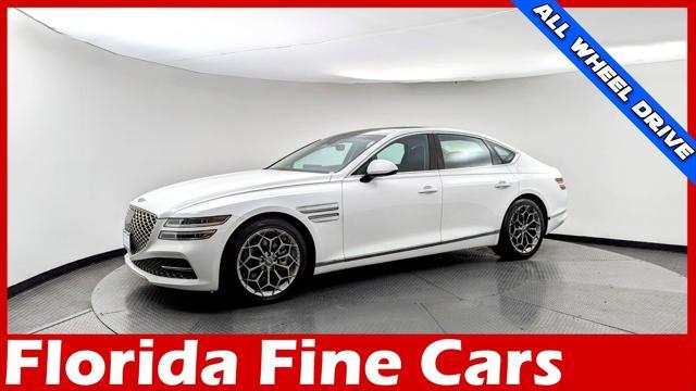 used 2021 Genesis G80 car, priced at $29,399