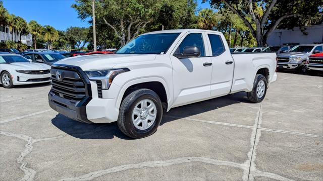 used 2022 Toyota Tundra car, priced at $25,499
