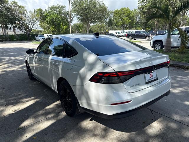 used 2025 Honda Accord car, priced at $28,999