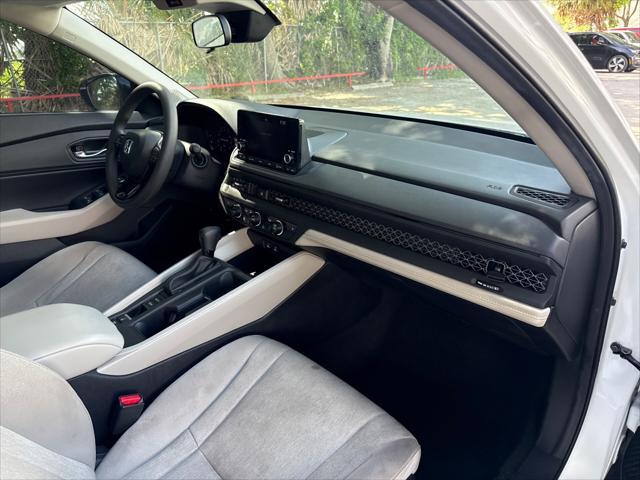 used 2025 Honda Accord car, priced at $28,999