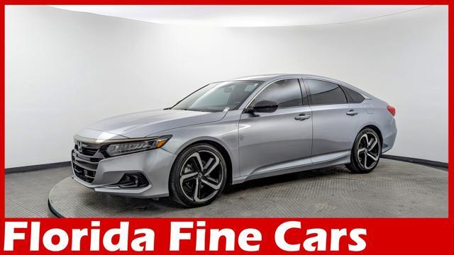 used 2021 Honda Accord car, priced at $21,799