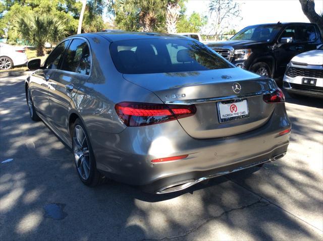 used 2021 Mercedes-Benz E-Class car, priced at $31,998