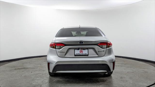 used 2021 Toyota Corolla Hybrid car, priced at $14,399