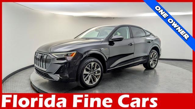 used 2021 Audi e-tron Sportback car, priced at $25,699