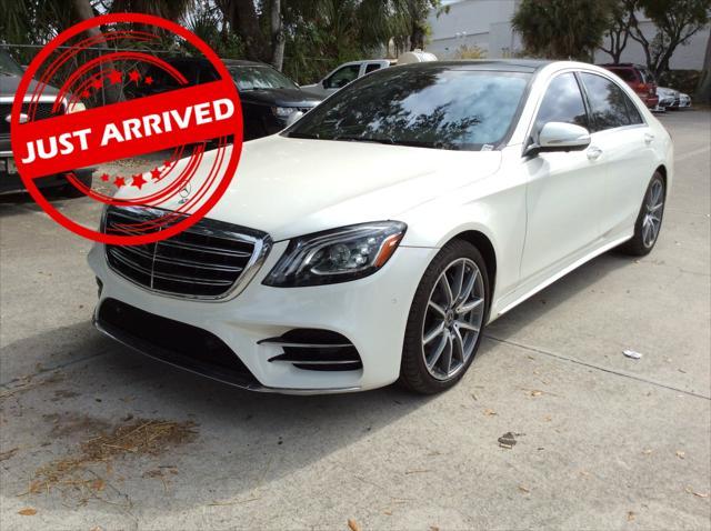 used 2020 Mercedes-Benz S-Class car, priced at $42,999