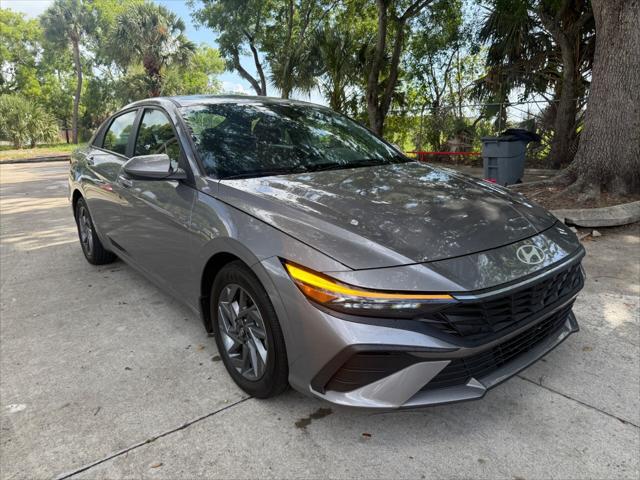 used 2024 Hyundai Elantra car, priced at $17,999