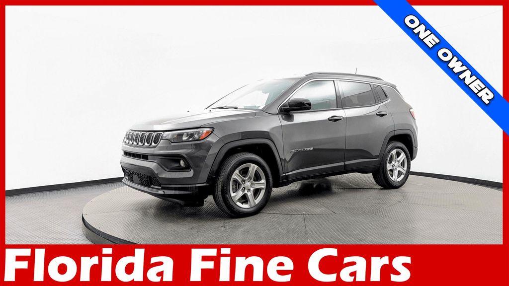 used 2024 Jeep Compass car, priced at $18,499