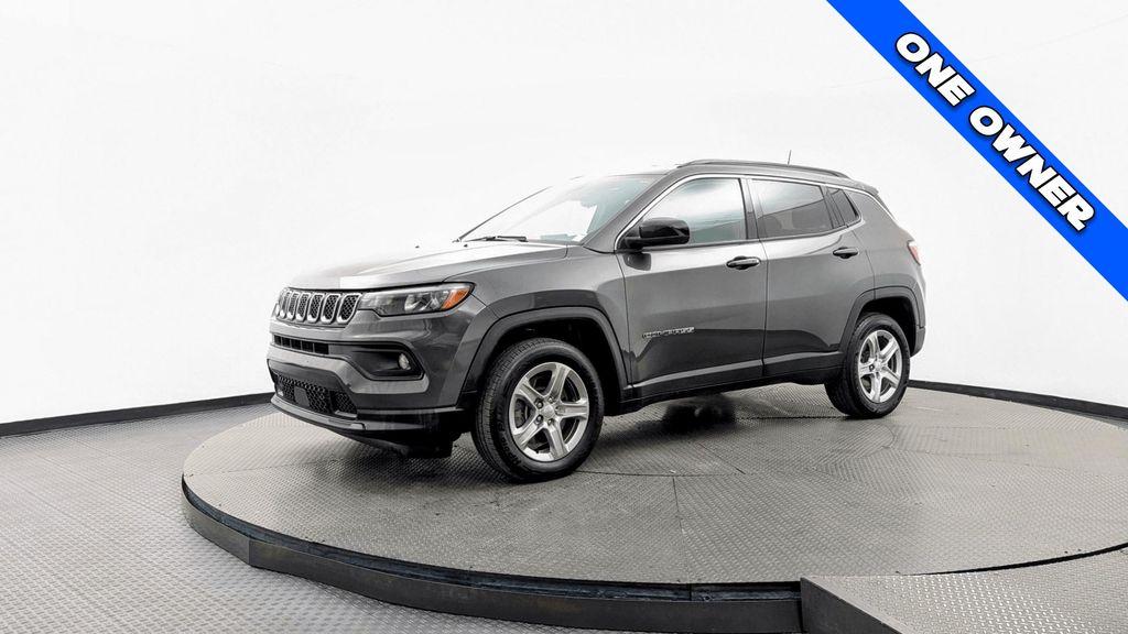 used 2024 Jeep Compass car, priced at $18,499