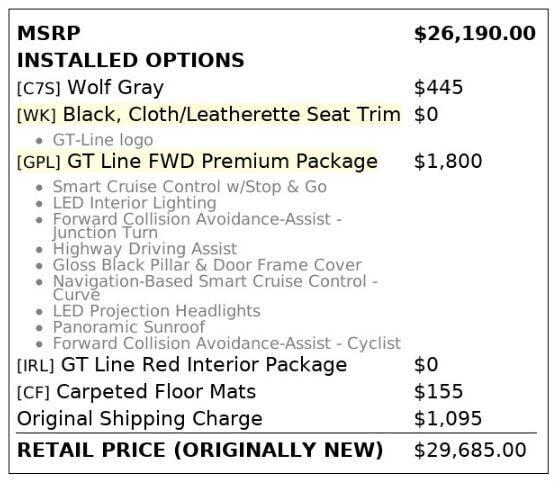 used 2022 Kia K5 car, priced at $18,499
