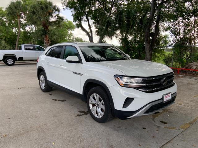 used 2021 Volkswagen Atlas Cross Sport car, priced at $17,999