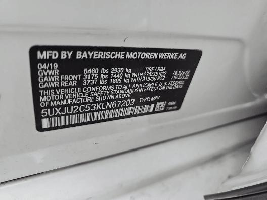 used 2019 BMW X5 car, priced at $34,999