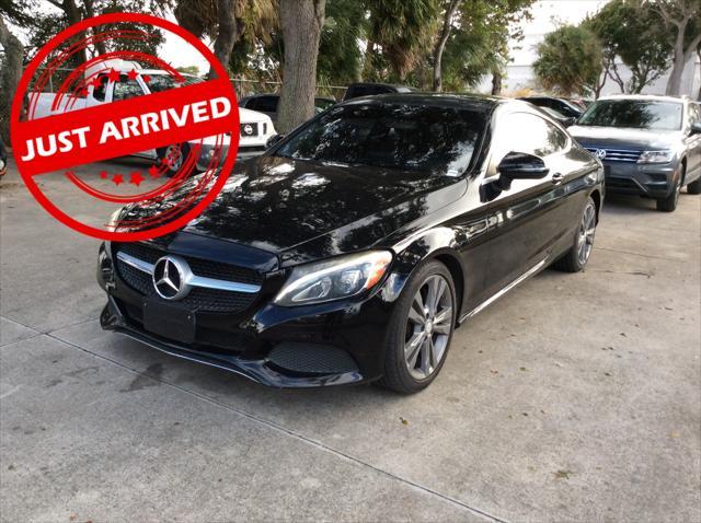 used 2017 Mercedes-Benz C-Class car, priced at $18,499