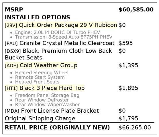 used 2023 Jeep Wrangler 4xe car, priced at $30,499