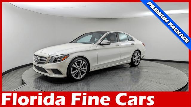 used 2021 Mercedes-Benz C-Class car, priced at $19,699