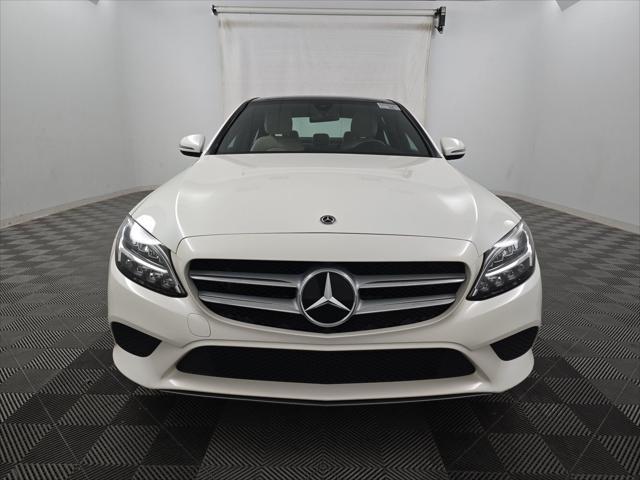 used 2021 Mercedes-Benz C-Class car, priced at $19,999