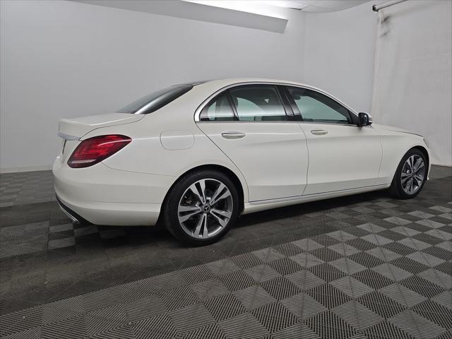 used 2021 Mercedes-Benz C-Class car, priced at $19,999