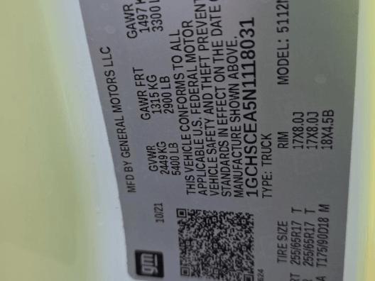 used 2022 Chevrolet Colorado car, priced at $16,499