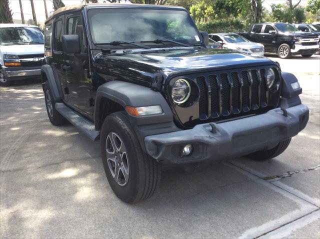 used 2020 Jeep Wrangler Unlimited car, priced at $21,199