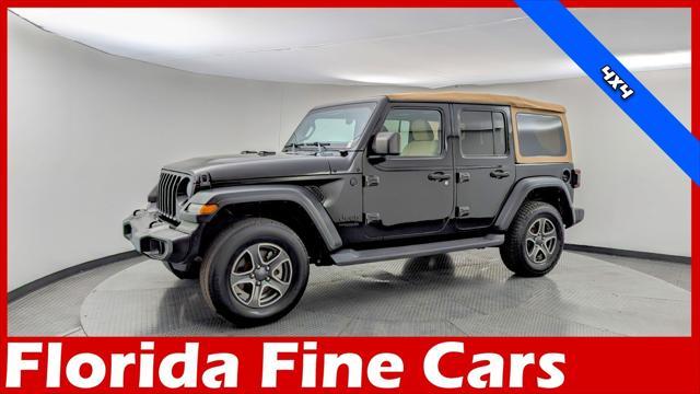 used 2020 Jeep Wrangler Unlimited car, priced at $19,695