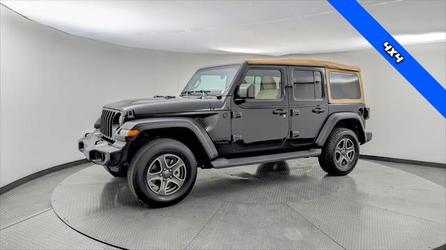 used 2020 Jeep Wrangler Unlimited car, priced at $19,695