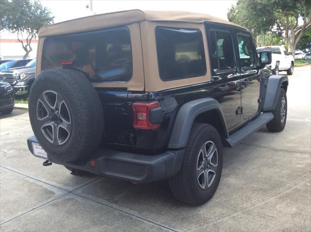 used 2020 Jeep Wrangler Unlimited car, priced at $21,199