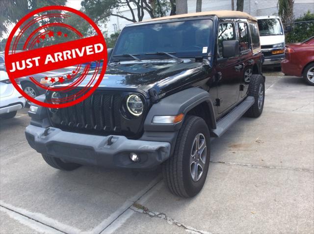 used 2020 Jeep Wrangler Unlimited car, priced at $21,199