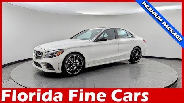 used 2021 Mercedes-Benz C-Class car, priced at $25,998