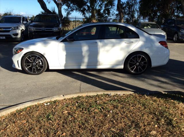 used 2021 Mercedes-Benz C-Class car, priced at $26,499