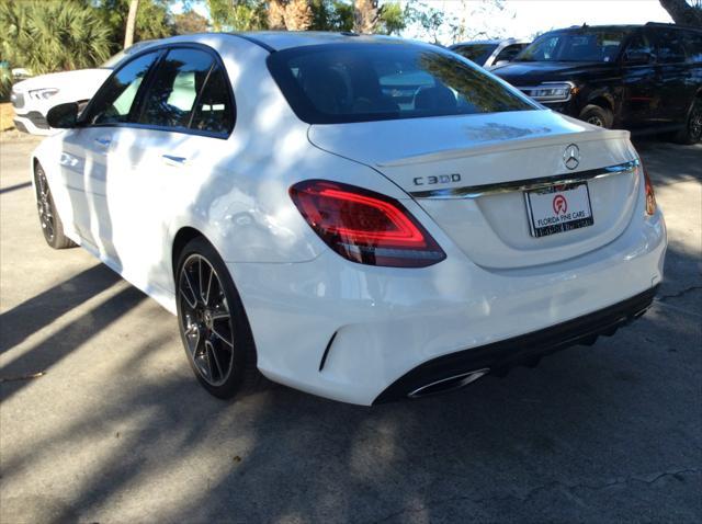 used 2021 Mercedes-Benz C-Class car, priced at $26,499