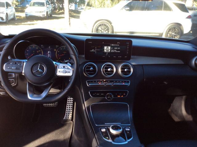 used 2021 Mercedes-Benz C-Class car, priced at $26,499