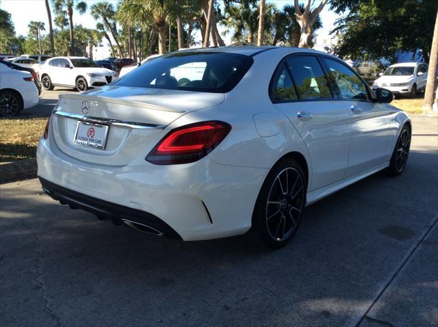 used 2021 Mercedes-Benz C-Class car, priced at $26,499