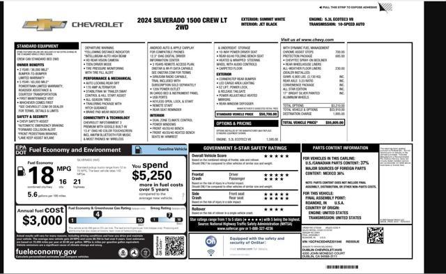 used 2024 Chevrolet Silverado 1500 car, priced at $32,299
