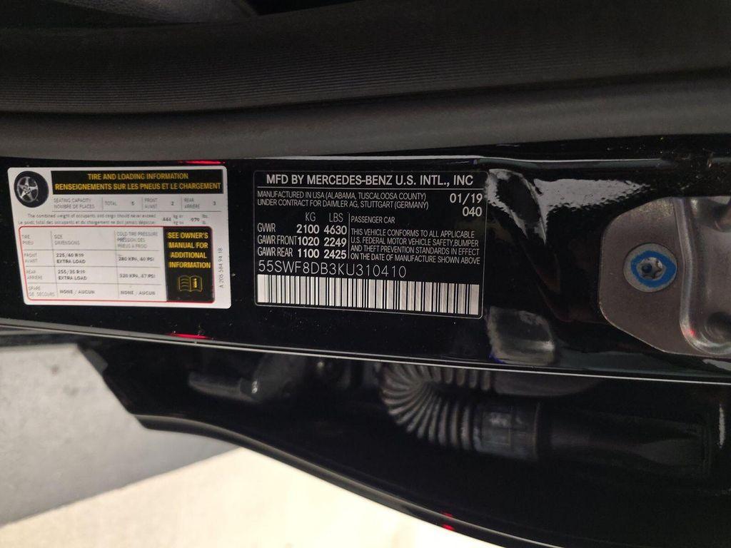 used 2019 Mercedes-Benz C-Class car, priced at $16,499