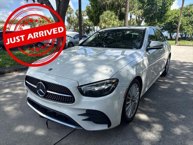 used 2021 Mercedes-Benz E-Class car, priced at $29,699