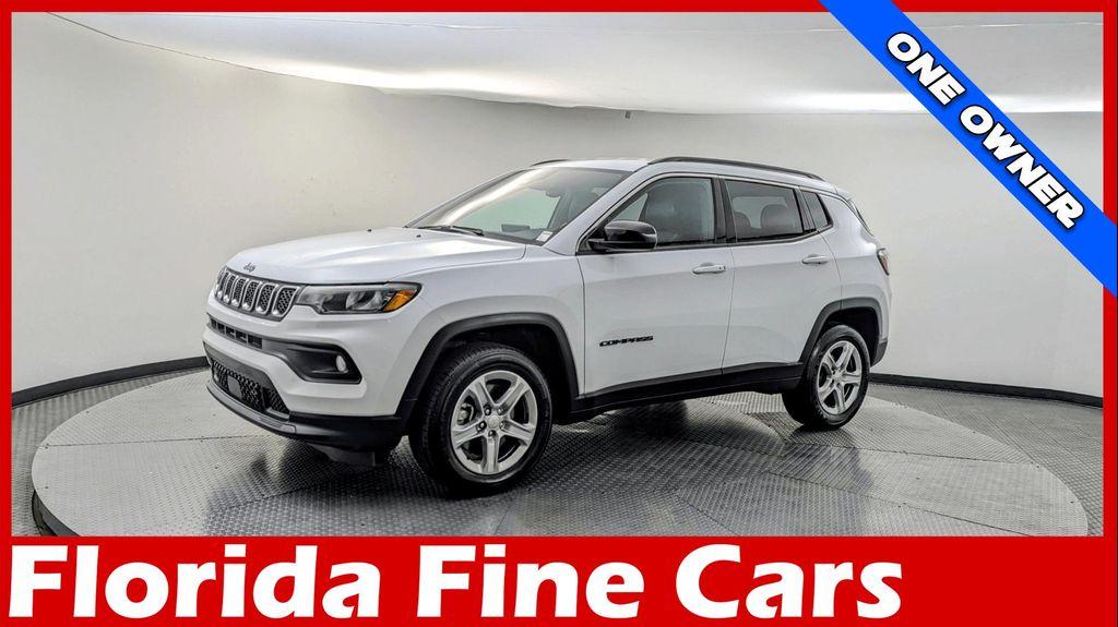 used 2023 Jeep Compass car, priced at $17,499