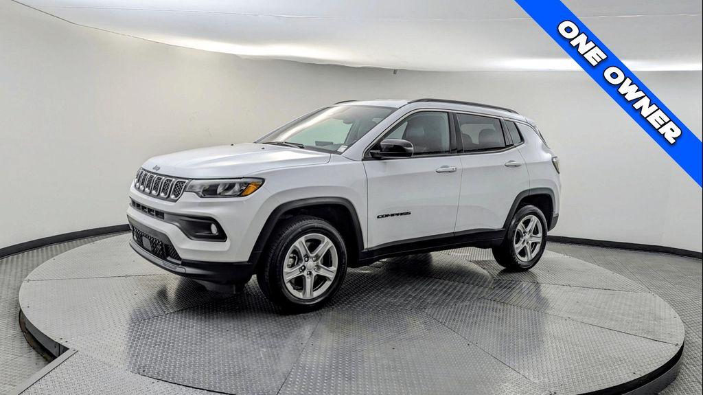 used 2023 Jeep Compass car, priced at $17,299